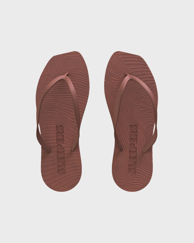 SLEEPERS Tapered Flip Flop Brun EUR 40