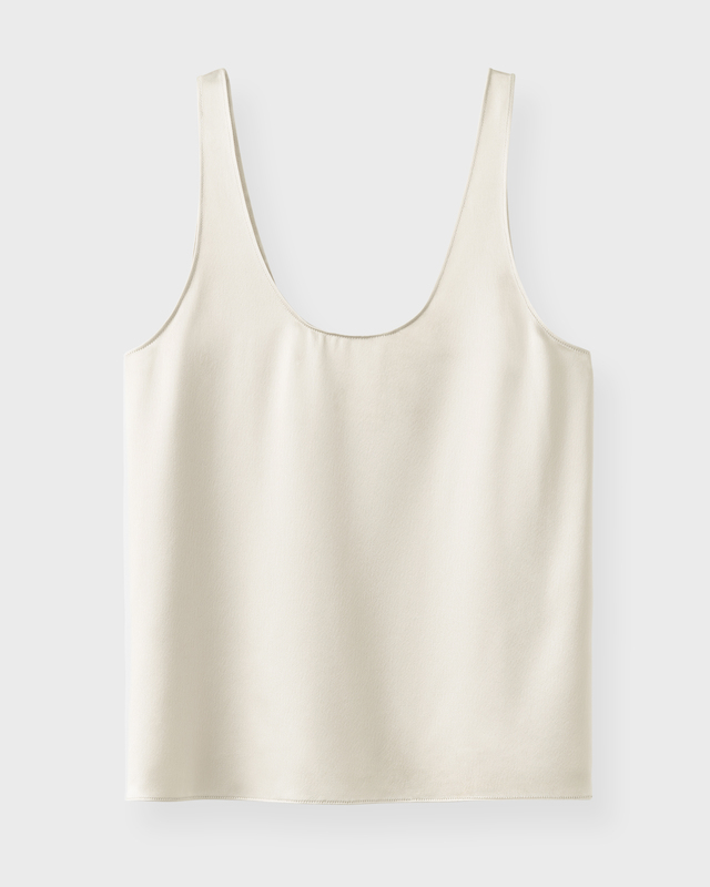 Almada Label  Topp Romy Satin Vanilj XS