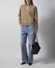 RÓHE Polotröja Zipped mouliné Camel 38