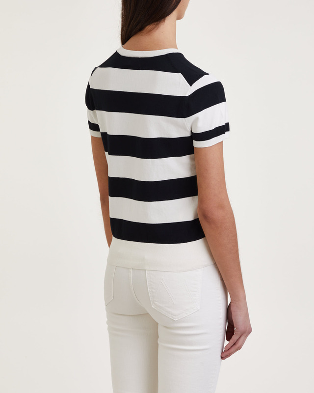POLO Ralph Lauren T-Shirt Stripe Short Sleeve Multicolor L