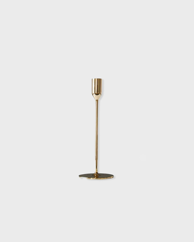 Skultuna Nittlight candlestick Guld ONESIZE