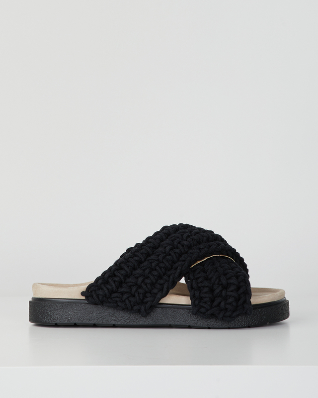 Inuikii Sandals Slipper Woven Svart EUR 41