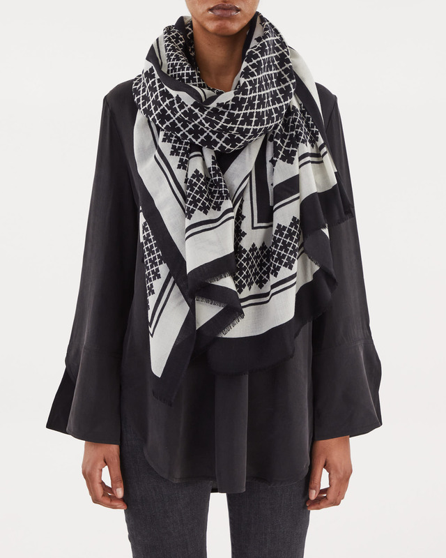 By Malene Birger Scarf Julee Black ONESIZE