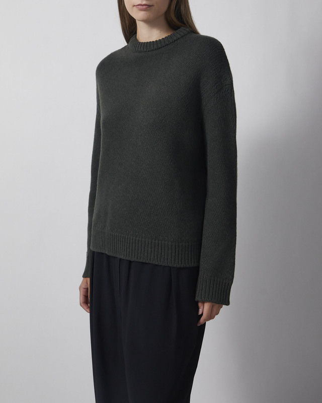 Jil Sander Genser Bias Knitted CN Dark Green IT 44 (EUR 40)