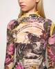 Acne Studios Topp Printed Seamless Rosa M