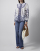 FARM Rio Blus Coast Scarf Long Sleeve Offwhite M