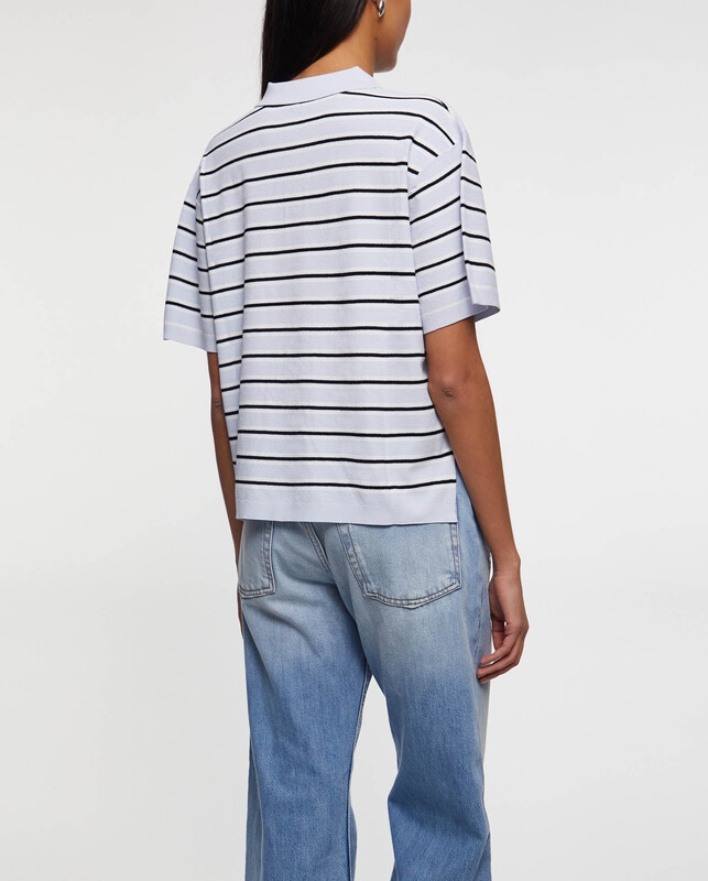 The Garment Top Polo Madison Tennis Print UK 12 (EUR 40)