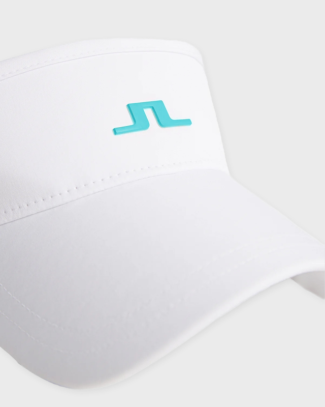 J Lindeberg Cap Yada Visor White ONESIZE