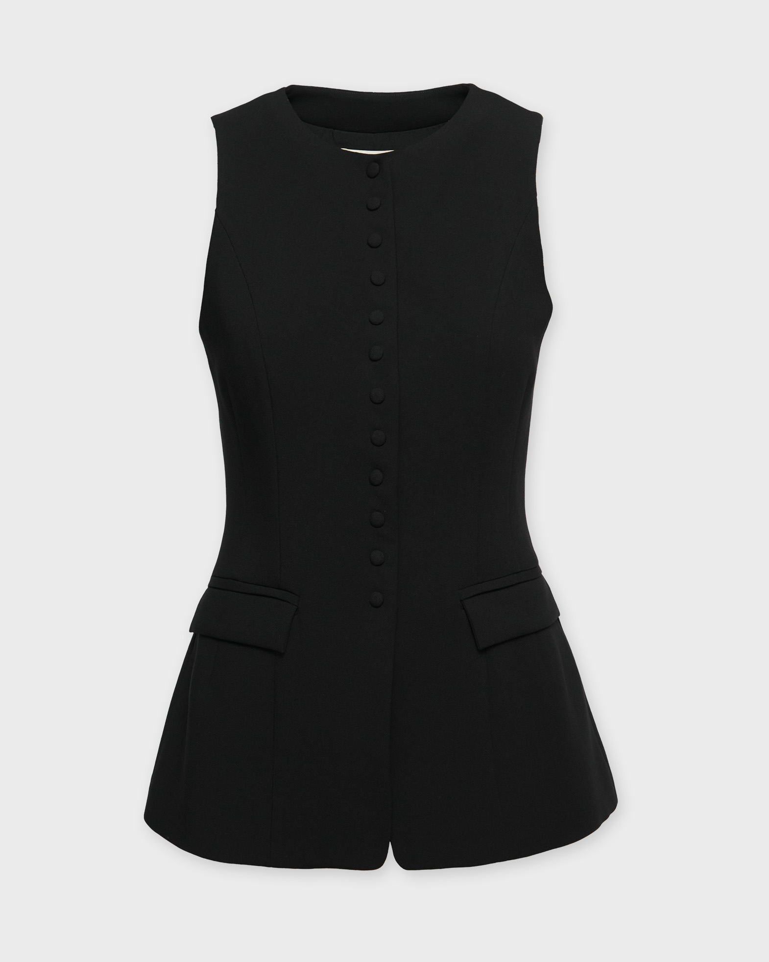 Wakakuu Icons Women's Black Vest Cebu Waistcoat Xs
