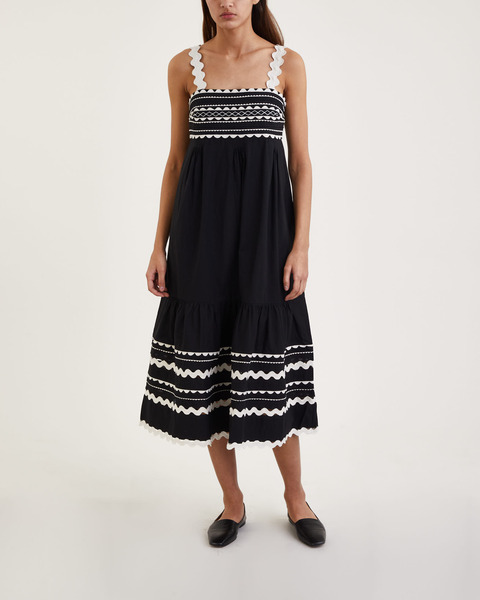 Dress Ryleigh Ric Rac Sleeveless Svart 2