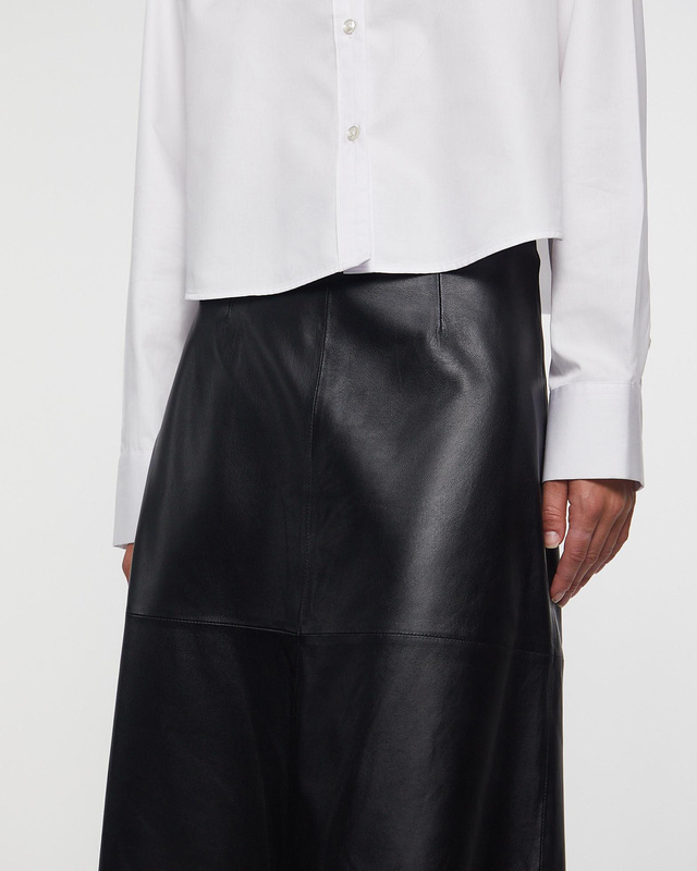 Wakakuu Icons Skirt Lamb Leather Black 42