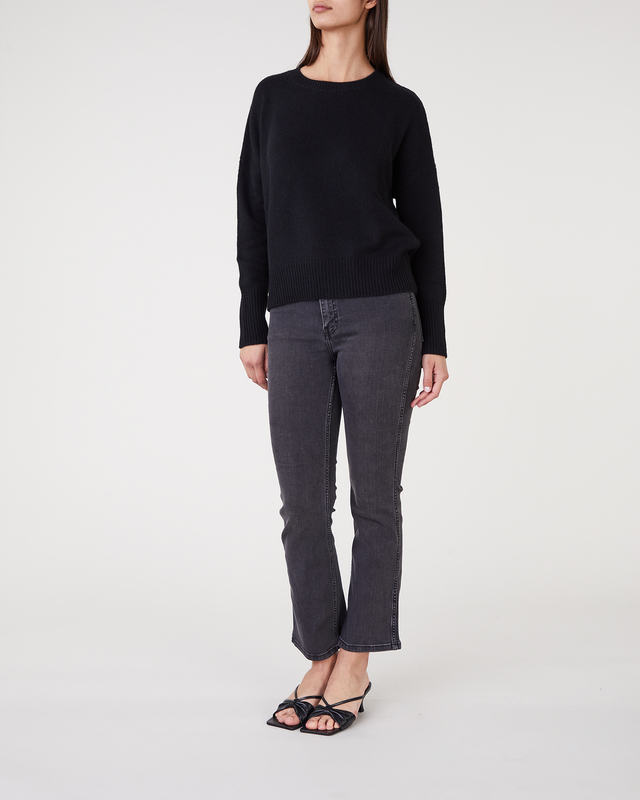 LISA YANG Cashmere knit Mila Black S-M