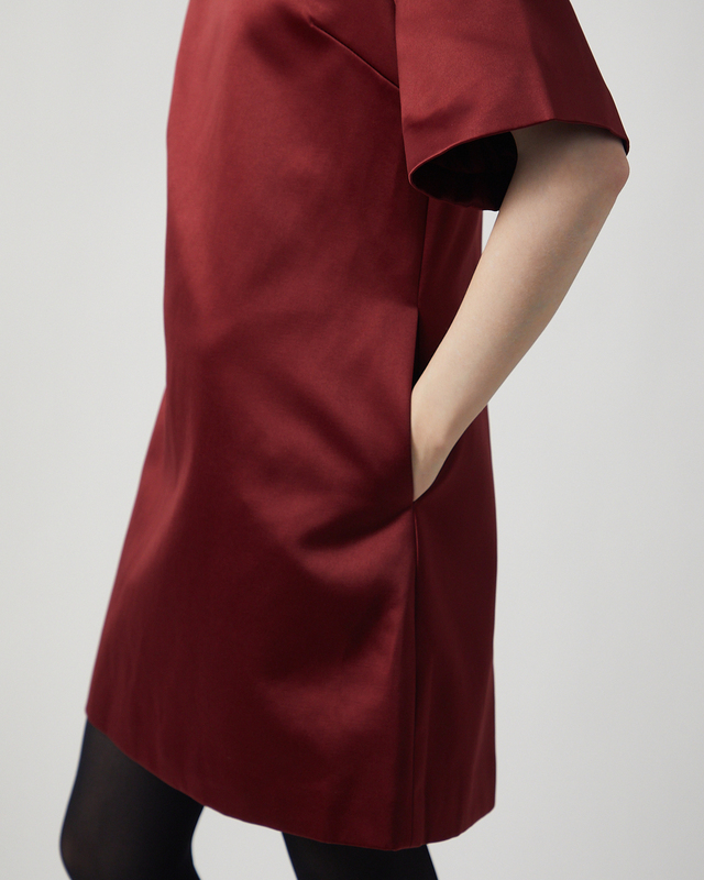 By Malene Birger Dress Harperz Cabernet 36