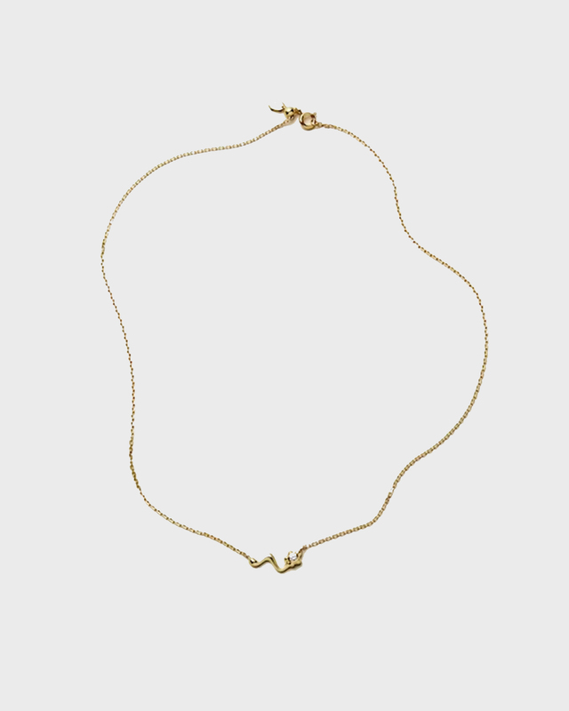 MARIA BLACK Halsband Poppy Guld ONESIZE