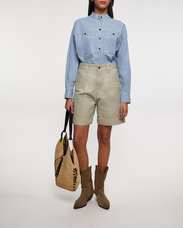 Isabel Marant Étoile Top Vero Ljusblå FR 44 (EUR 42)
