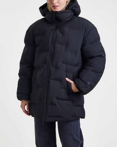 Jacka Soft Puffer Midi Svart 1