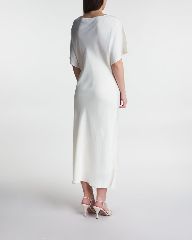 RÓHE Dress Fluid Satin Creme 38