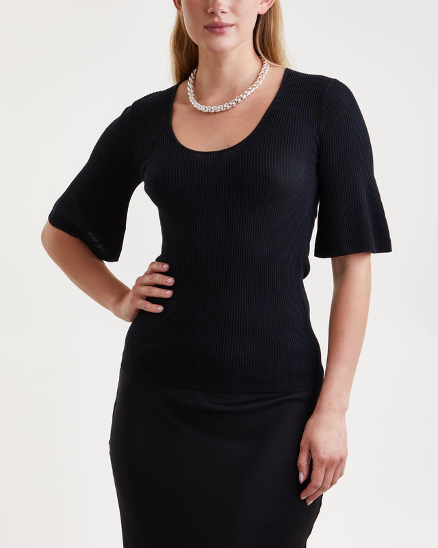 By Malene Birger Top Remona Svart XL