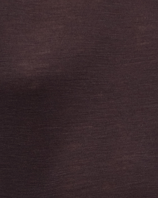 Wakakuu Icons Sweater Crew Neck Merino Wool Mörkbrun S