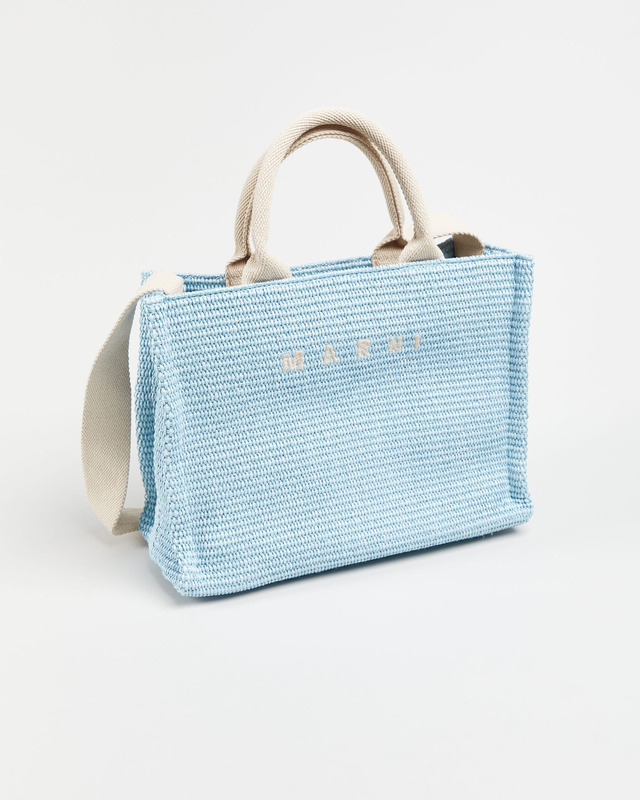 Marni Väska Shopping Bag Ljusblå ONESIZE