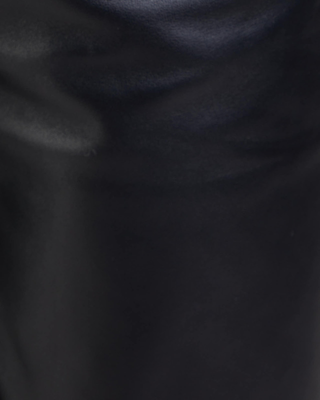 Teurn Studios Byxor Tapered Leather Svart 36