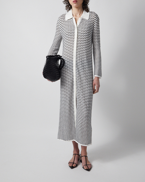 Dress Lace Shirt Vit/svart 2