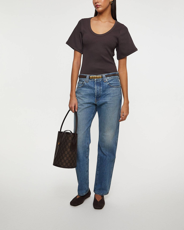 By Malene Birger T-Shirt Lunai Brun XL