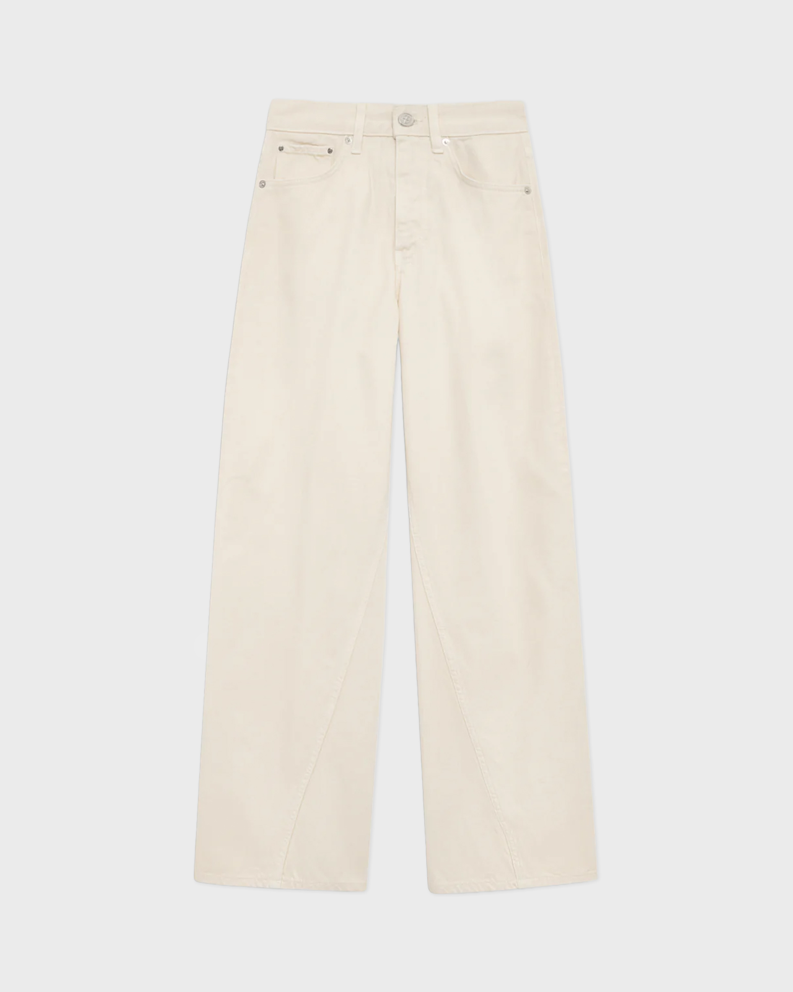 Anine Bing Women's Ecru Jeans Brie 27