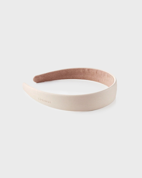 Vegan Diadem Wide Plain Creme ONESIZE 1