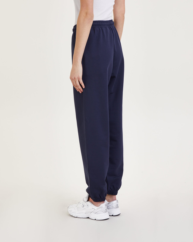 Moncler Byxor Fleece Trackpant Mörkblå XS