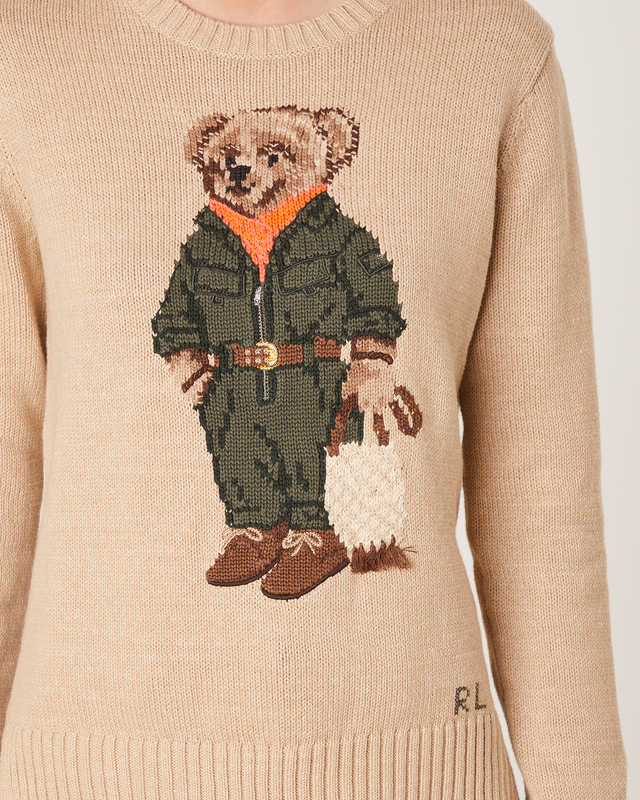 tan ralph lauren sweater