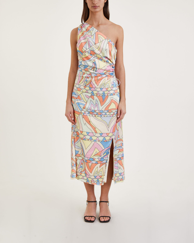 By Malina Dress Ellie Bold Shapes Multicolor S