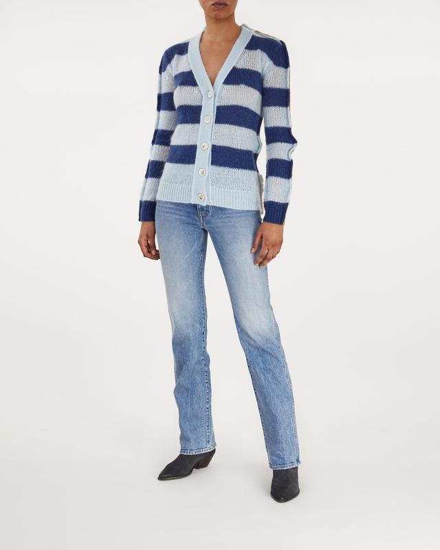 Marni Cardigan Mohair Blå IT 40 (EUR 36)