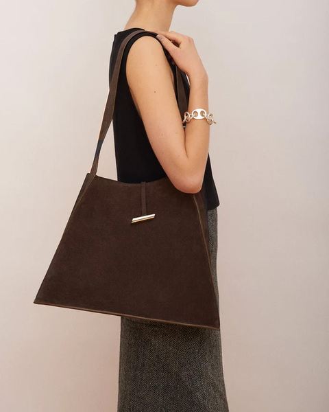 Bag Slanted Hobo Brown ONESIZE 2