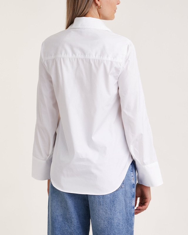 Dagmar Shirt Cotton White 34