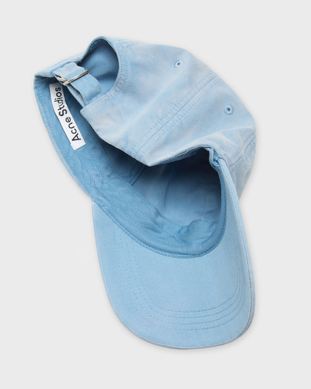 Acne Studios Cap Logo Ljusblå ONESIZE