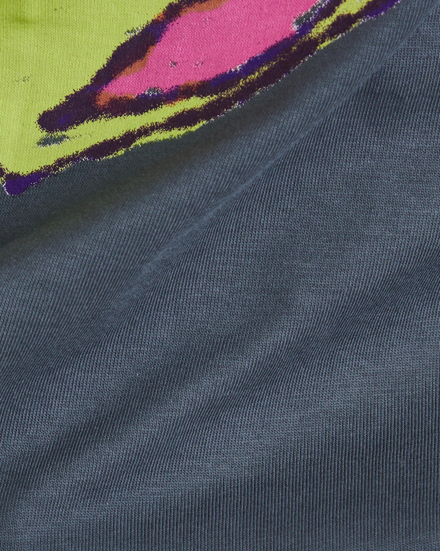 Ganni T-Shirt Basic Jersey Heart Relaxed Grey S