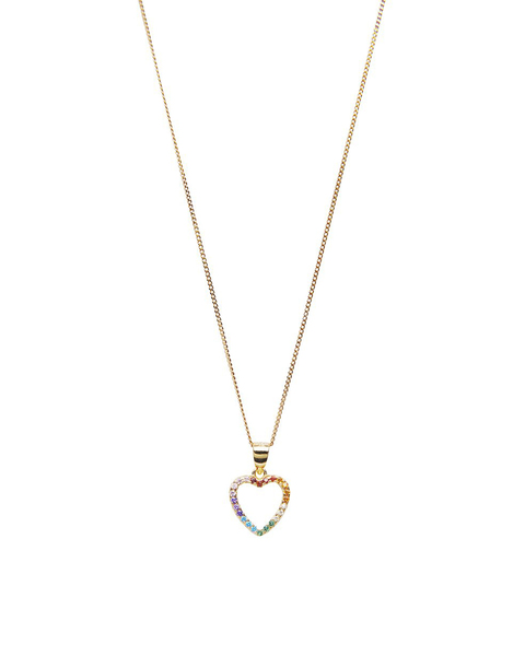 Necklace Rainy Heart Petit  Gold ONESIZE 1