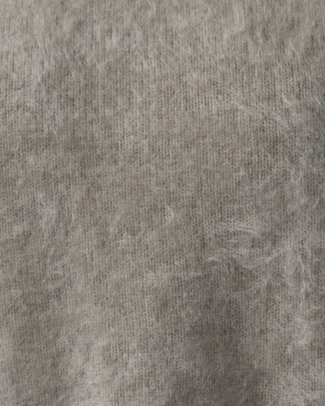 Soft Goat Genser Brushed Crewneck Greige M
