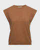 Wakakuu Icons Top Lucca Wool Cashmere Camel S