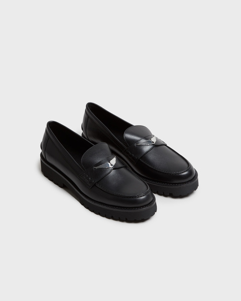 Loafers Joe Cassin Semy-Shiny Svart 2
