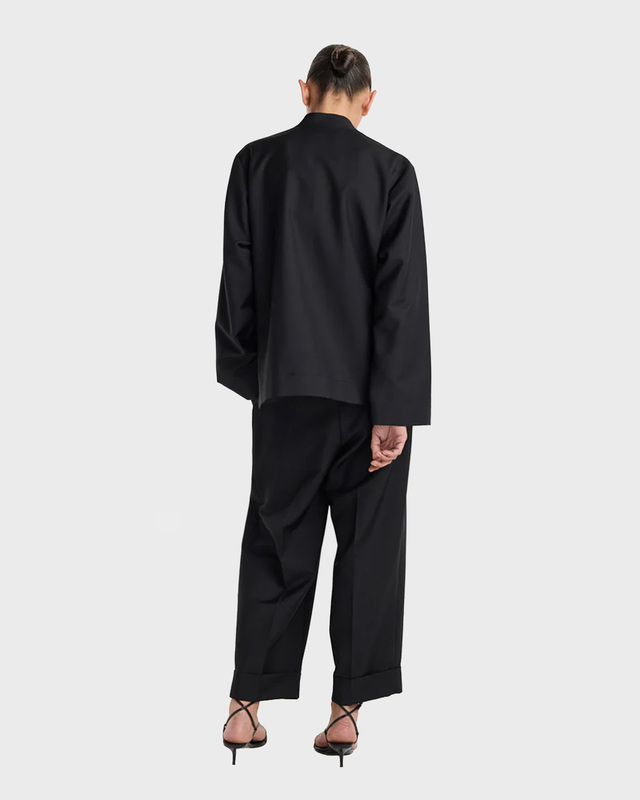 RÓHE Jacket Pankou Closure Black 34
