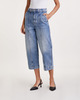 KHAITE Jeans Hugo cropped high-rise wide-leg Denim 28
