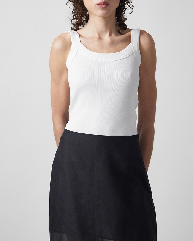 By Malene Birger Topp Frillo Vit XS