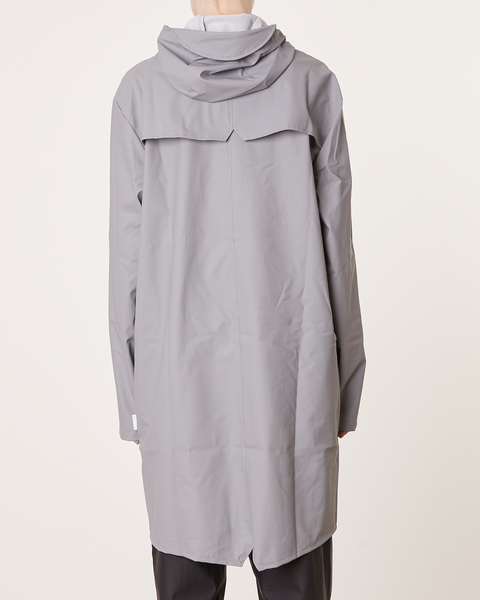 Raincoat Long Jacket Grey 2