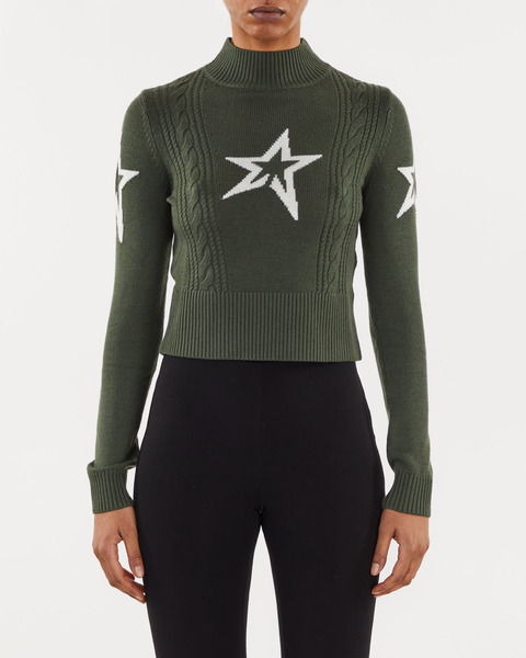 Sweater Cable Underwear Grön 1