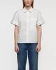 Theory Skjorta Cotton Wide Short Sleeve  Vit L