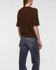 Dagmar Top Brushed Alpaca Brun XS
