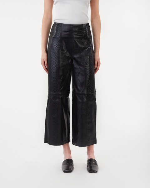 Pants Leather  Svart 1