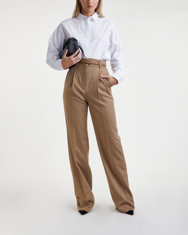 Max Mara Studio Byxor Perdoni  Brun IT 44 (EUR 38)